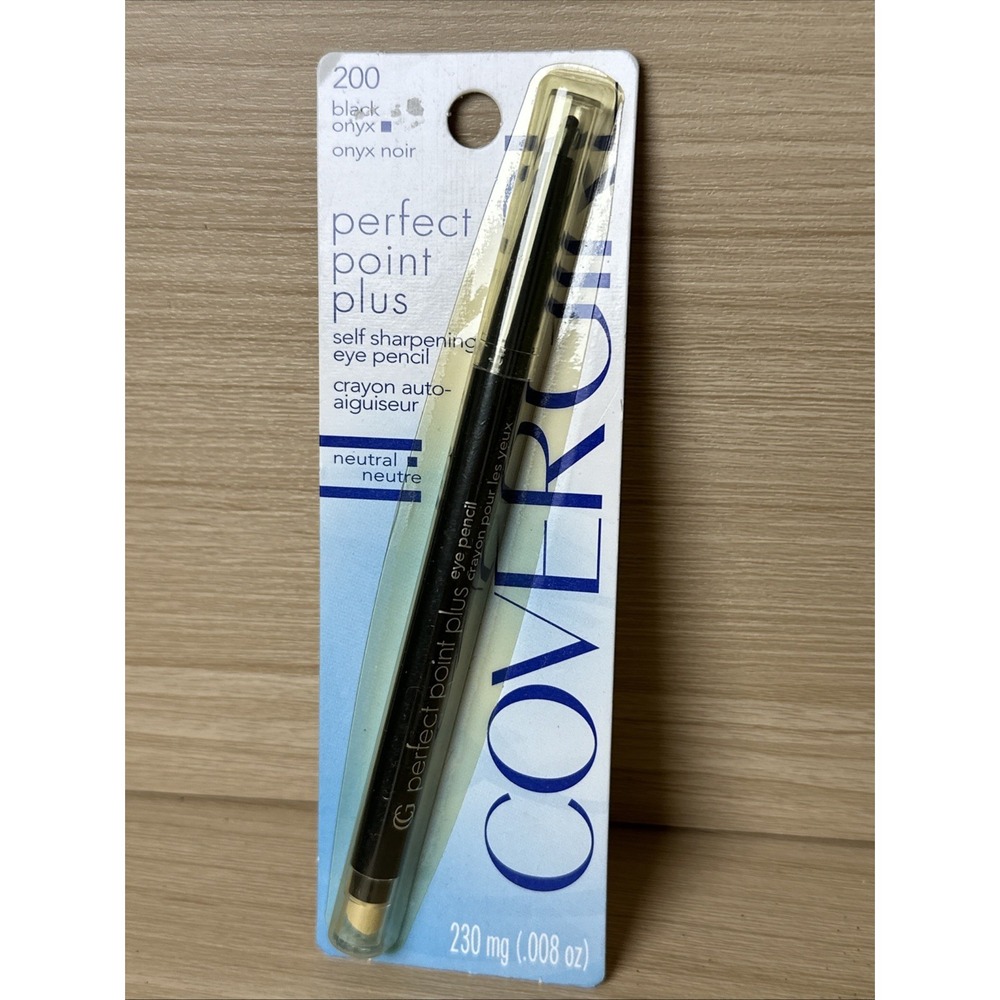 Covergirl 200 Eyeliner Perfect Point Plus NOS‎ Black Onyx Self Sharpening